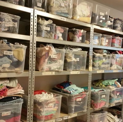 Kleiderkammer quadratisch